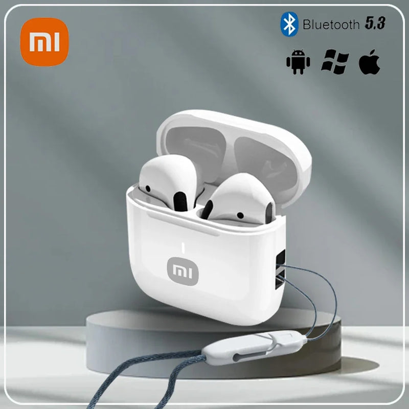 Fone Bluetooth Xiaomi Buds5, som estéreo HiFi, fone de ouvido Bluetooth 5.3, fones de ouvido MIJIA Sport com microfone, Android, iOS.